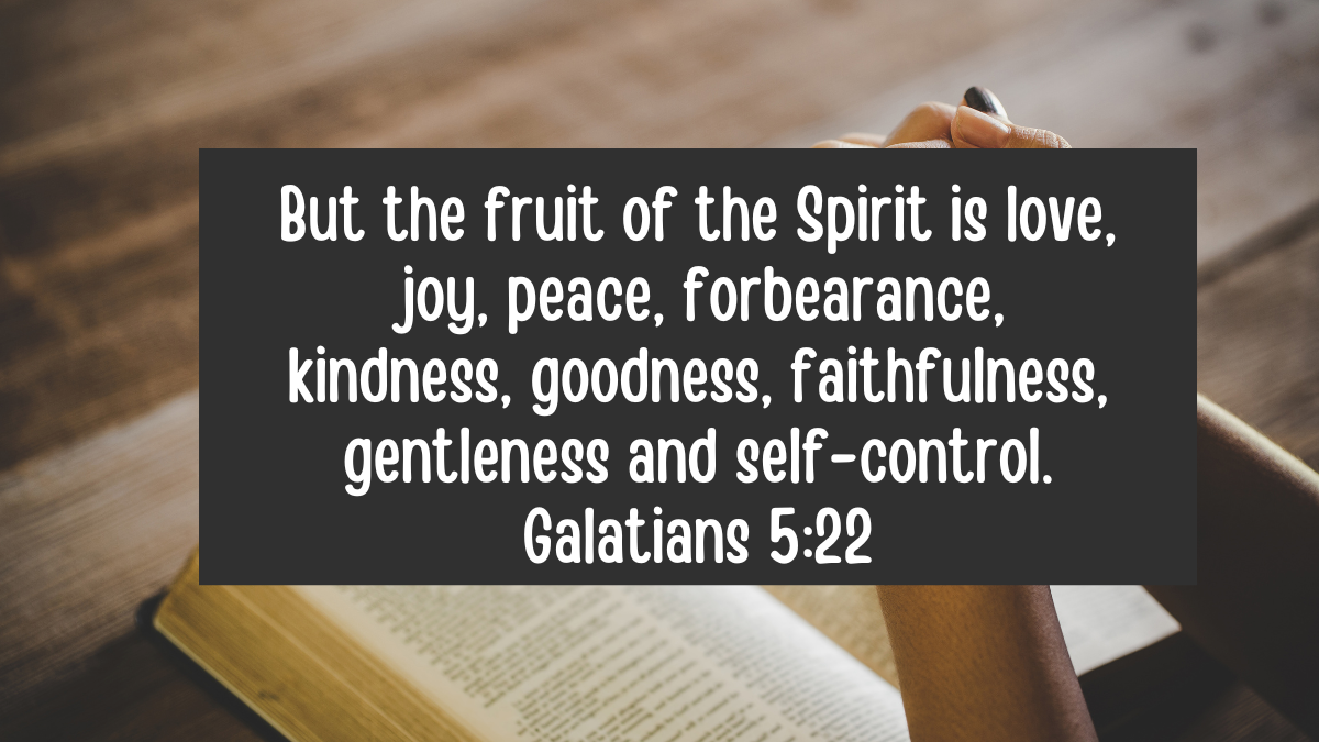 Galatians 5:22 bible verse